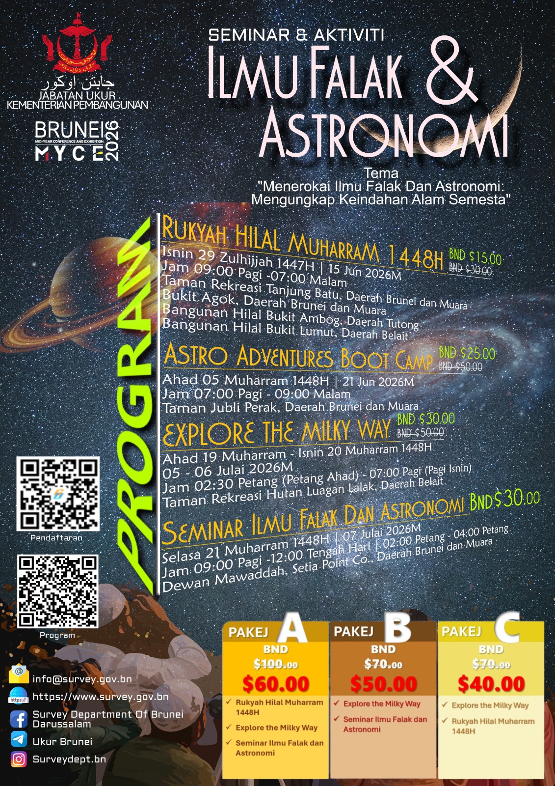 Brunei MYCE 2026 Poster